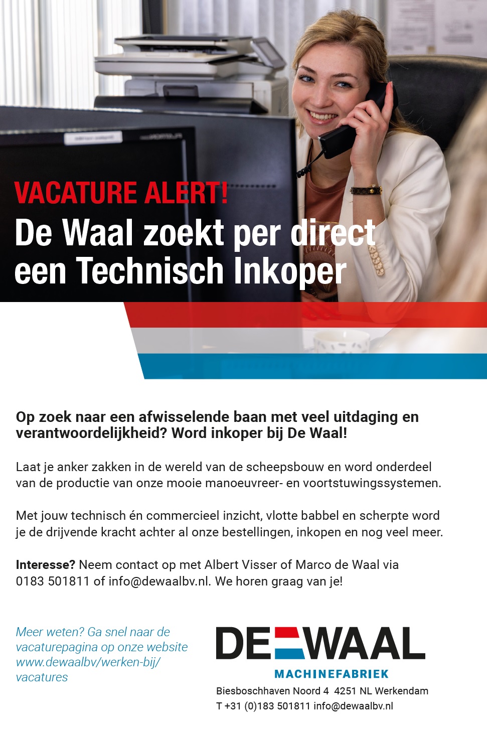 Vacature website nieuw