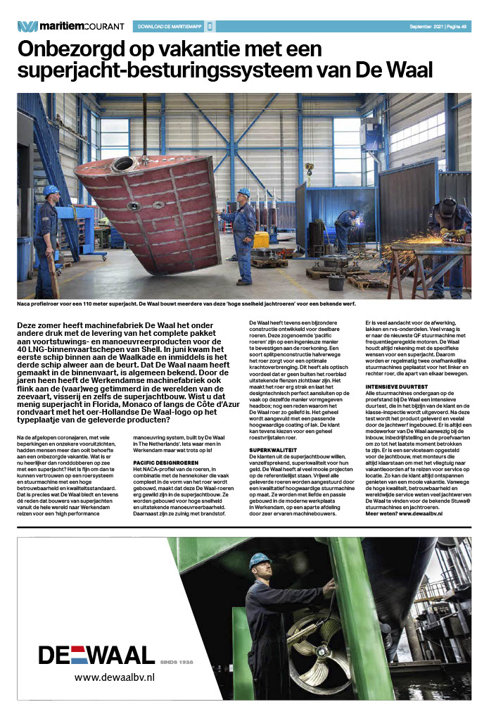 Maritiem Courant Artikel 1